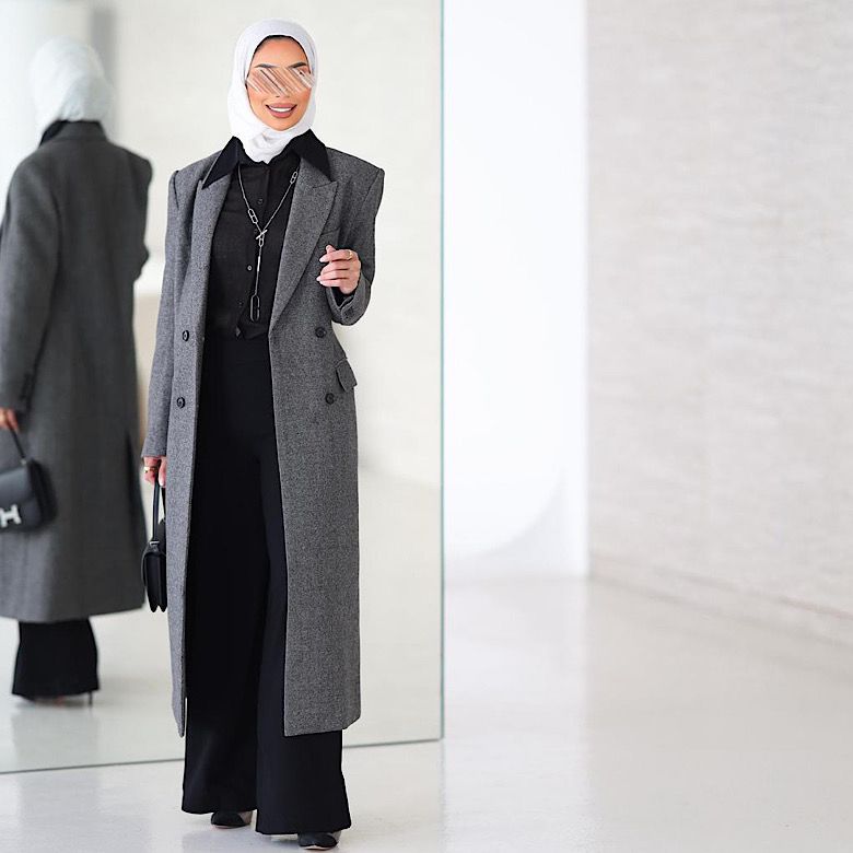 Long winter jacket